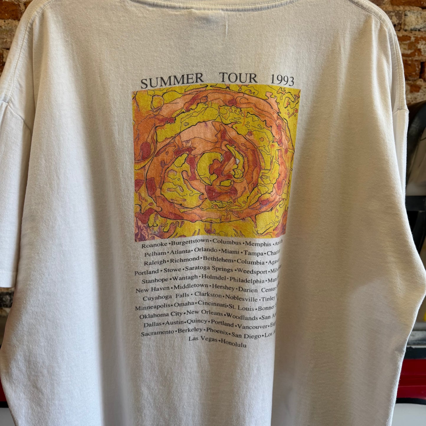 1993 Spin Doctors “Summer Tour” T-Shirt XL