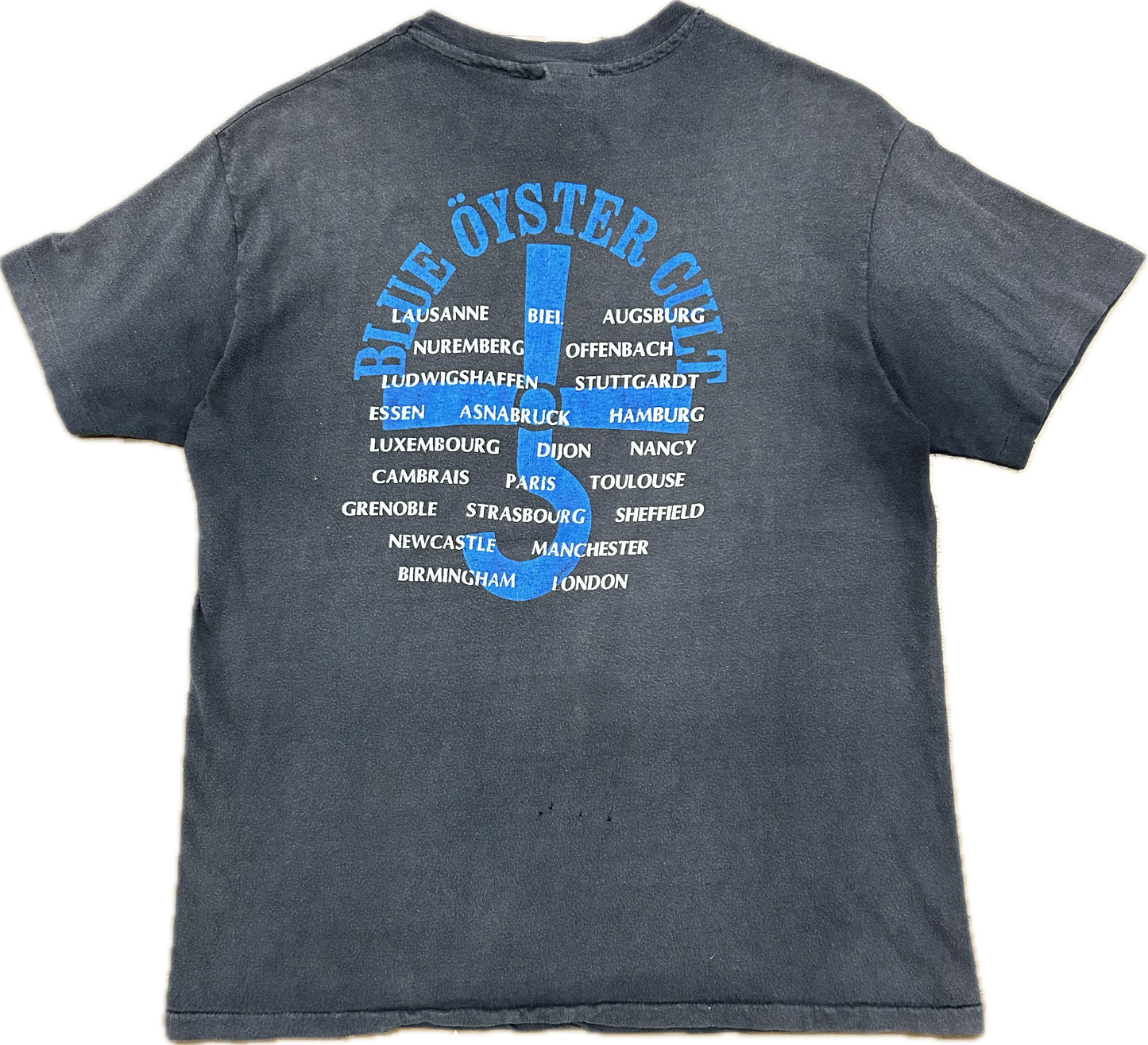 1983 Blue Öyster Cult European Tour Tshirt Sz L