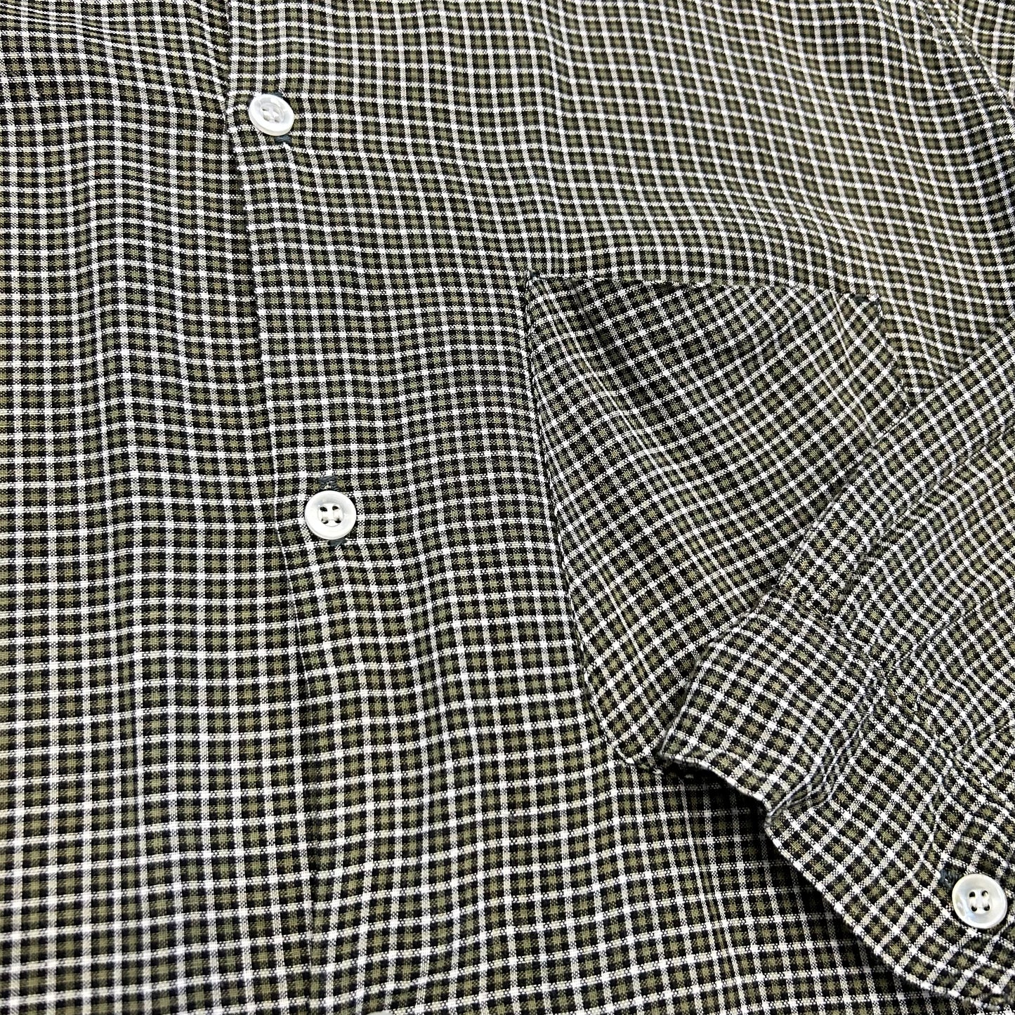 60’s Somerset Sportswear Checked Cotton Shirt Sz L