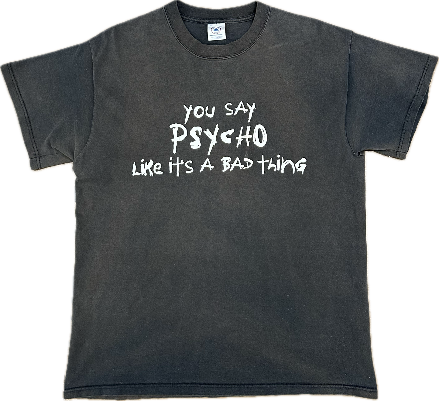 Late 90’s ‘Psycho’ Tshirt Sz L