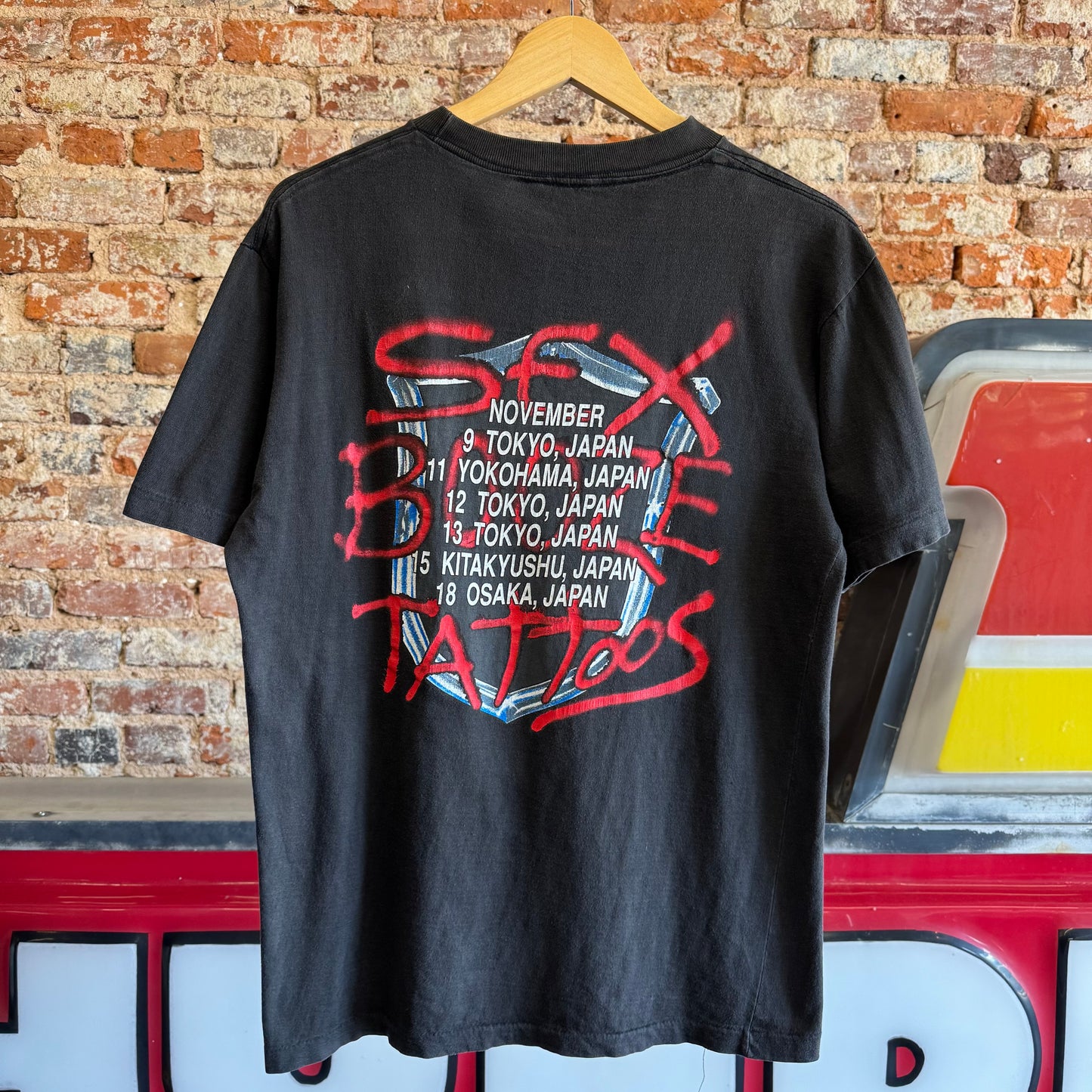 1990 L.A Guns Japan Tour T-Shirt L