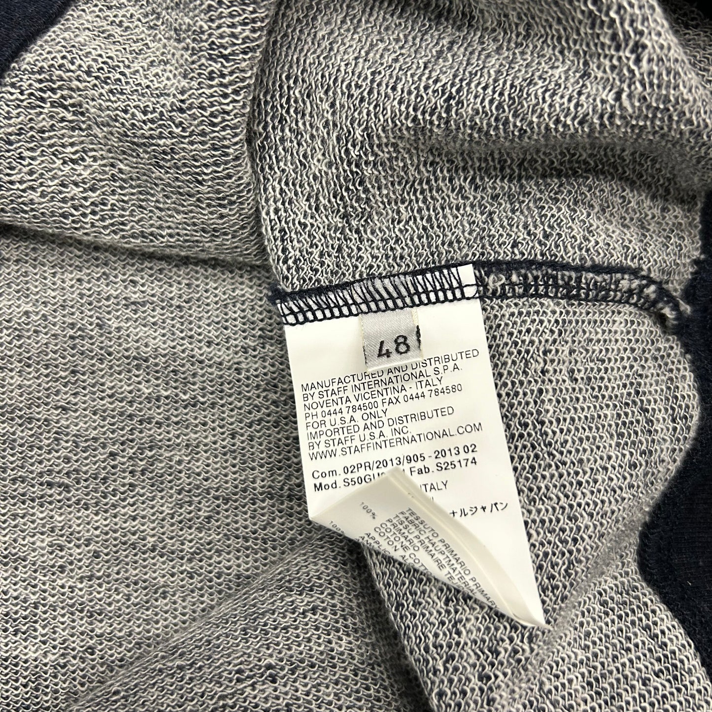 2013 Maison Margiela Elbow Pad Crewneck Sweatshirt Sz 48