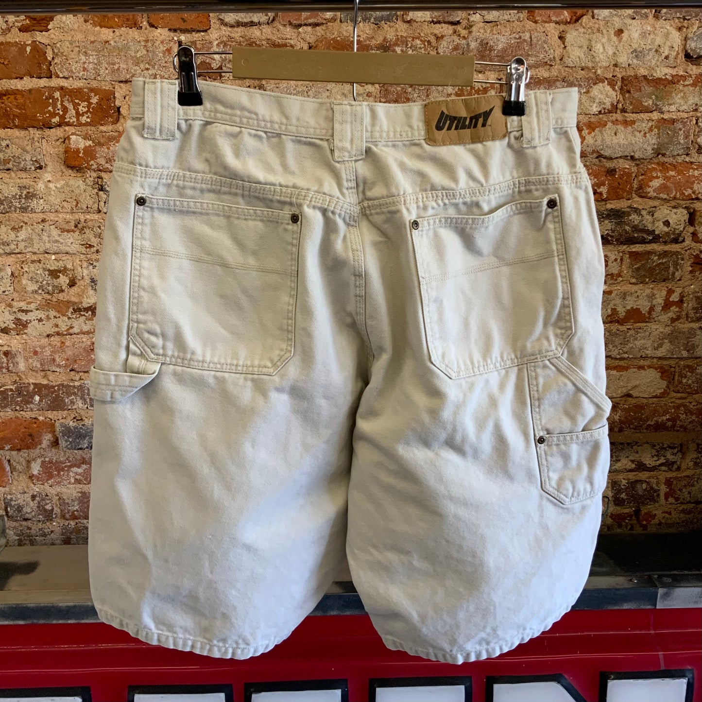 Y2K Utility Carpenter Shorts Sz 35w