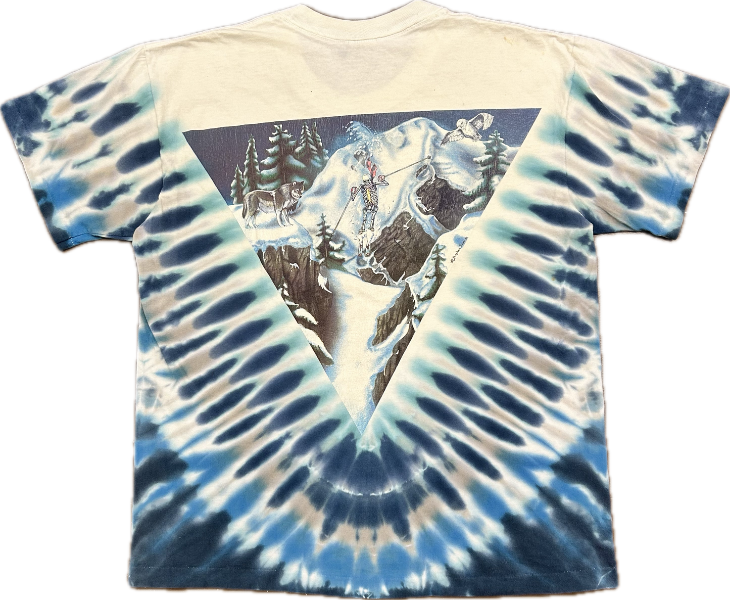 1992 Grateful Dead ‘Extreme Skiing’ Tshirt Sz L