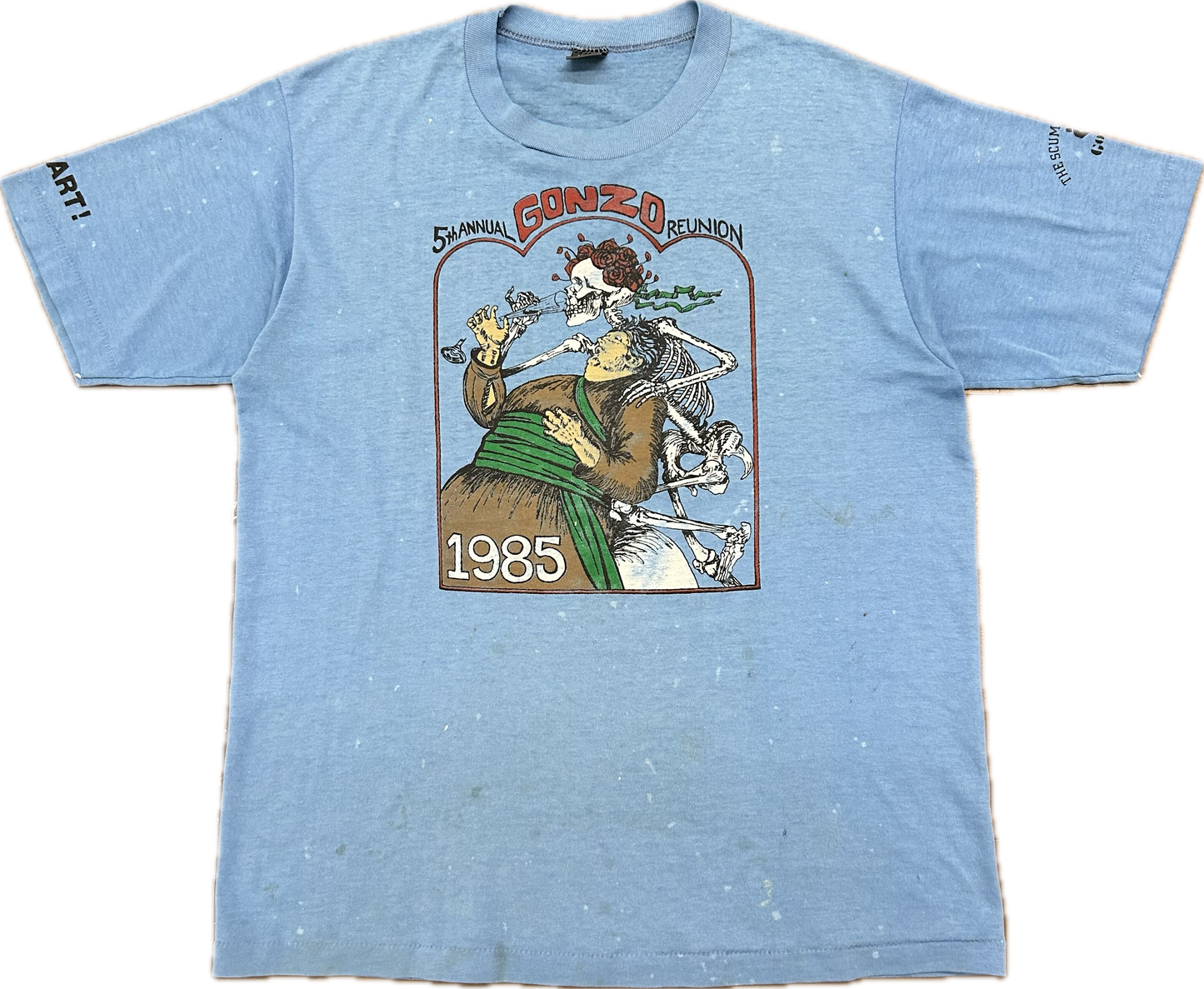 1985 Hunter S. Thompson ‘Gonzo Reunion’ Tshirt Sz L