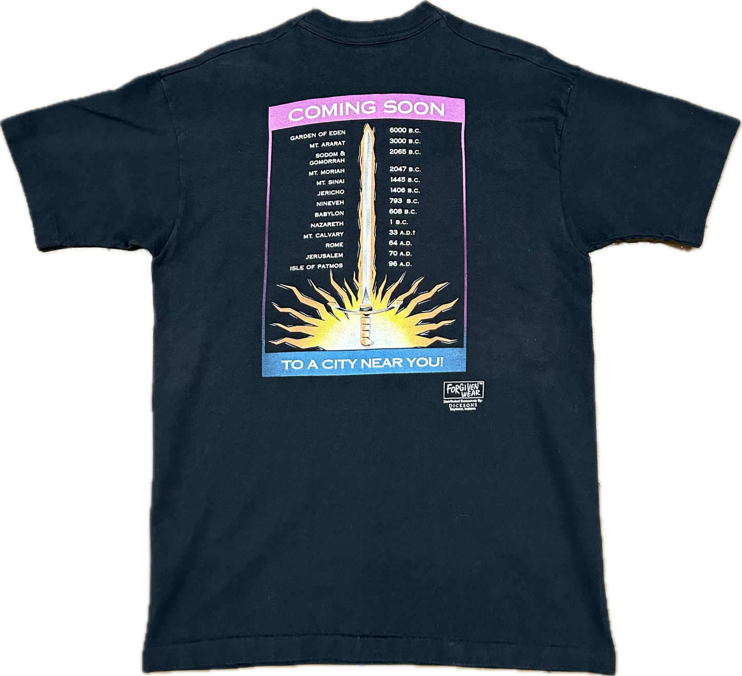 90’s ‘Angel of God’ Jesus Tshirt Sz L
