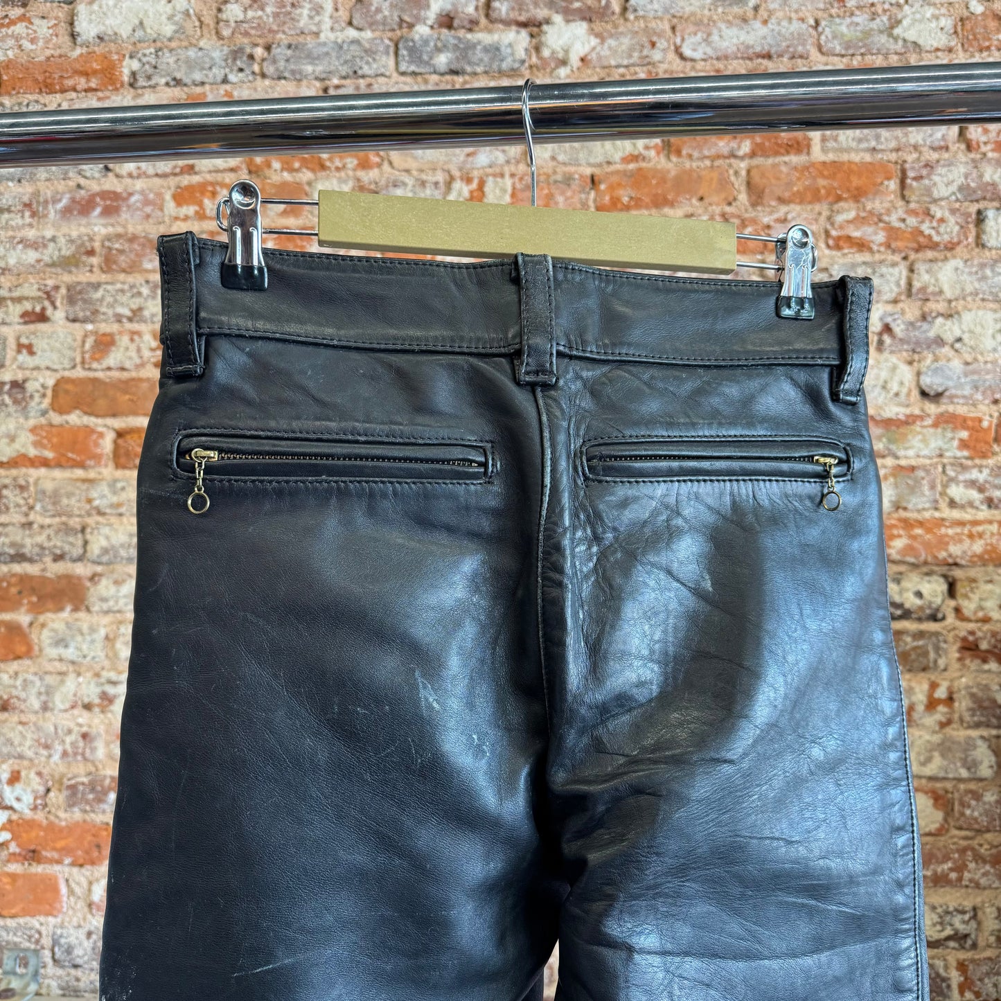 70s Vanson Leather Pant Sz 31