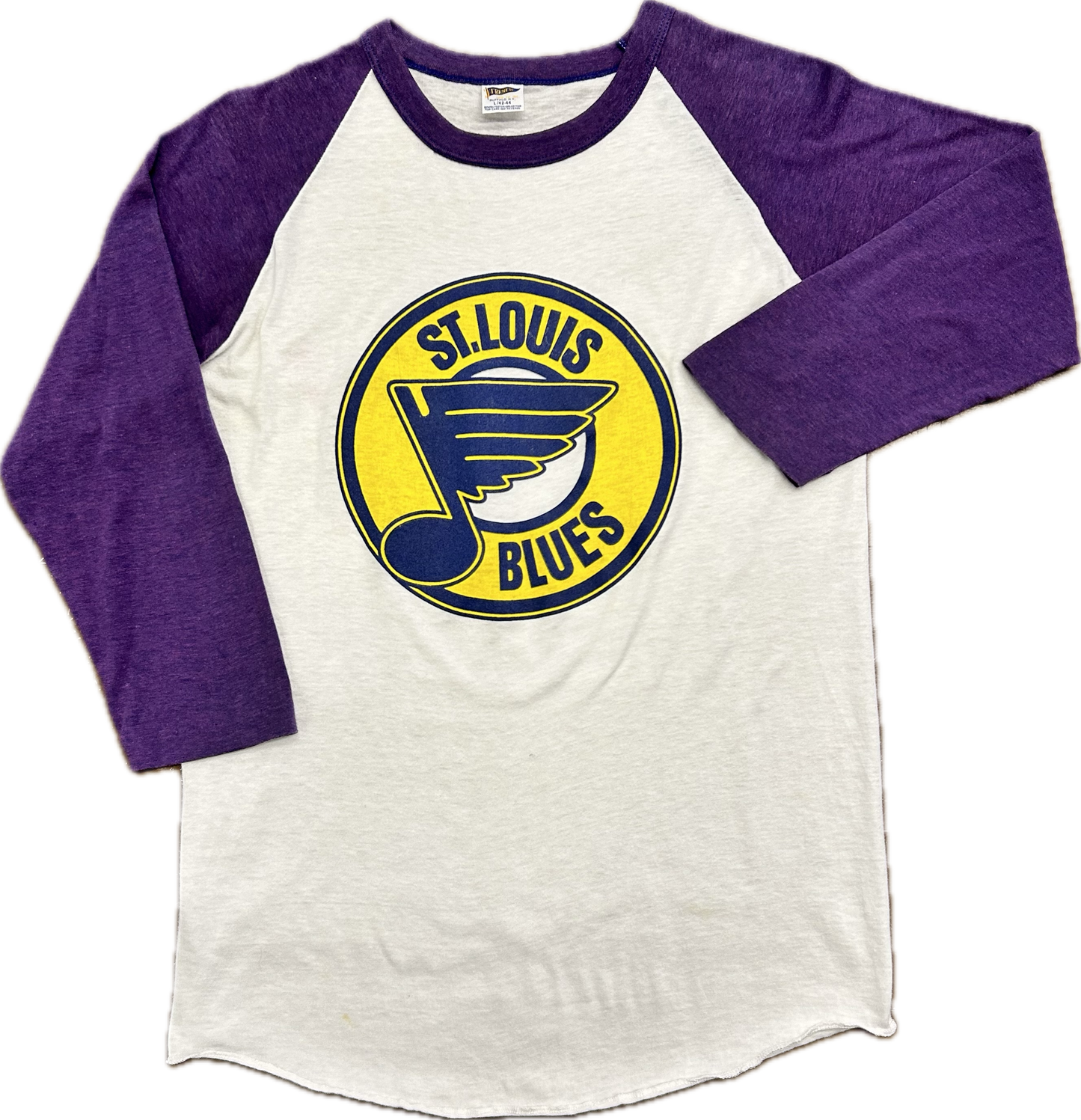 80’s St. Louis Blues Raglan Tee Sz L