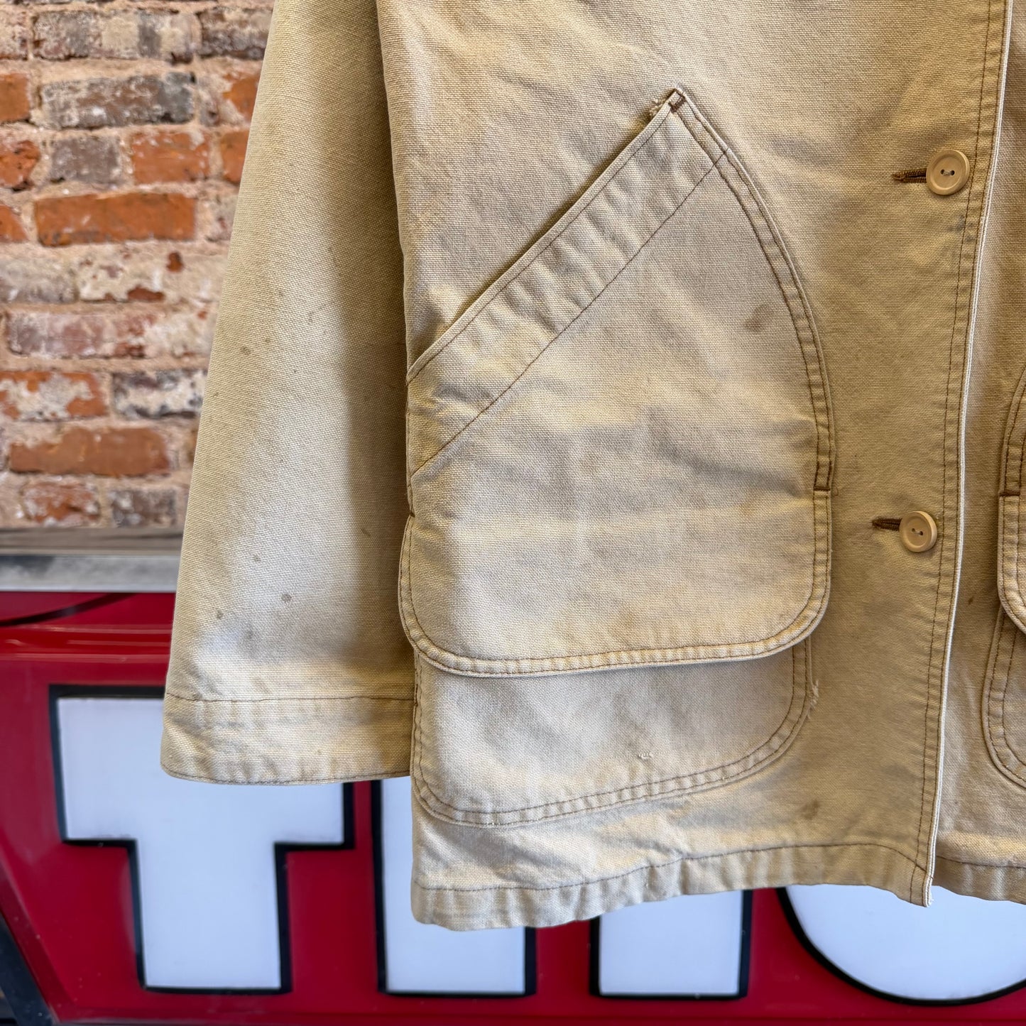 80’s LL Bean Barn Coat/ Wildlife Liner