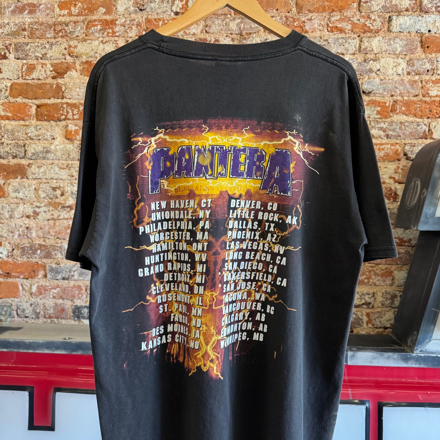 2000s Pantera Reinventing The Steel Era Tour T-Shirt XL