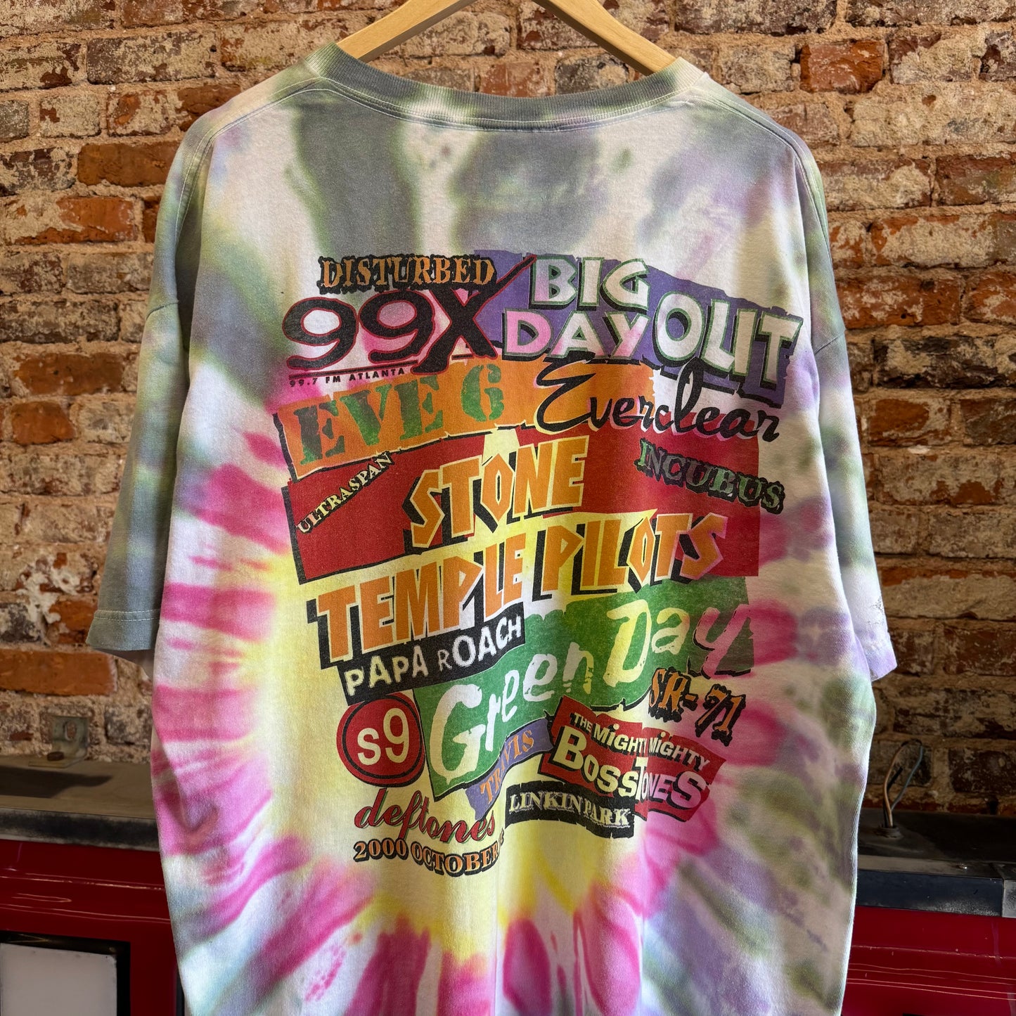 2000 Freak Show Music Festival Tye dye T-Shirt XL