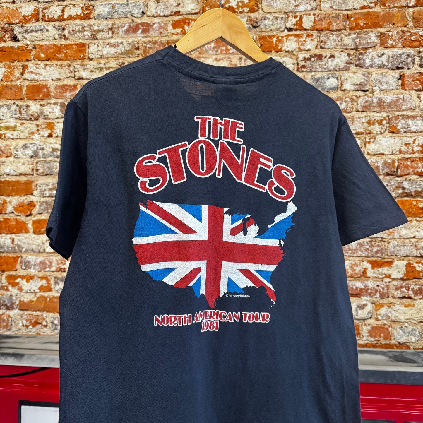 1981 The Rolling Stones North American Tour T-Shirt Large
