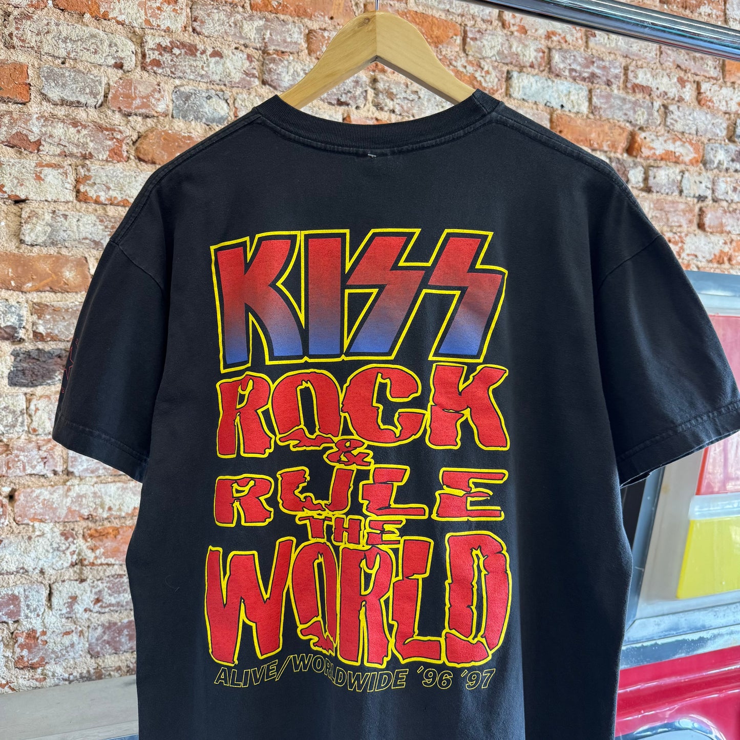 1996 KISS “Rock & Roll The World” Tour T-Shirt Large