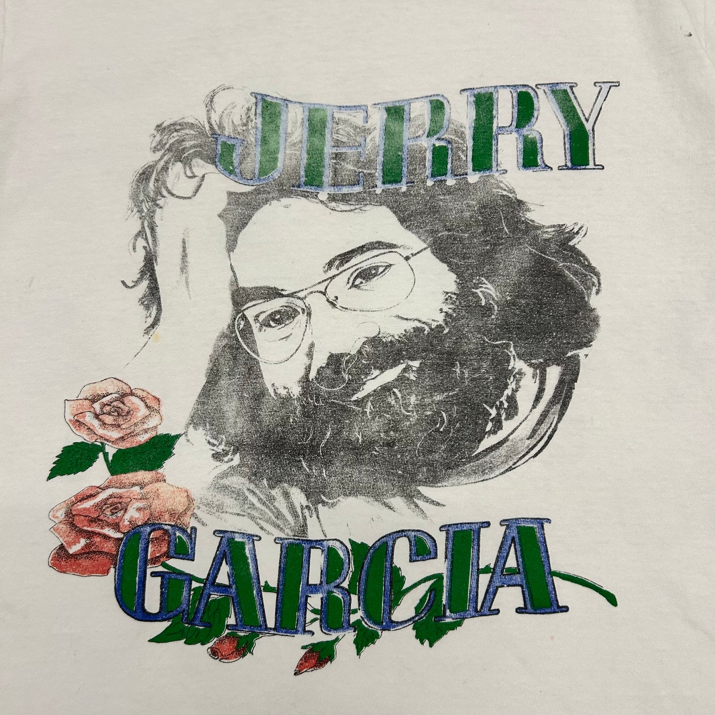 1989 Jerry Garcia Band Parking Lot Tee Sz M