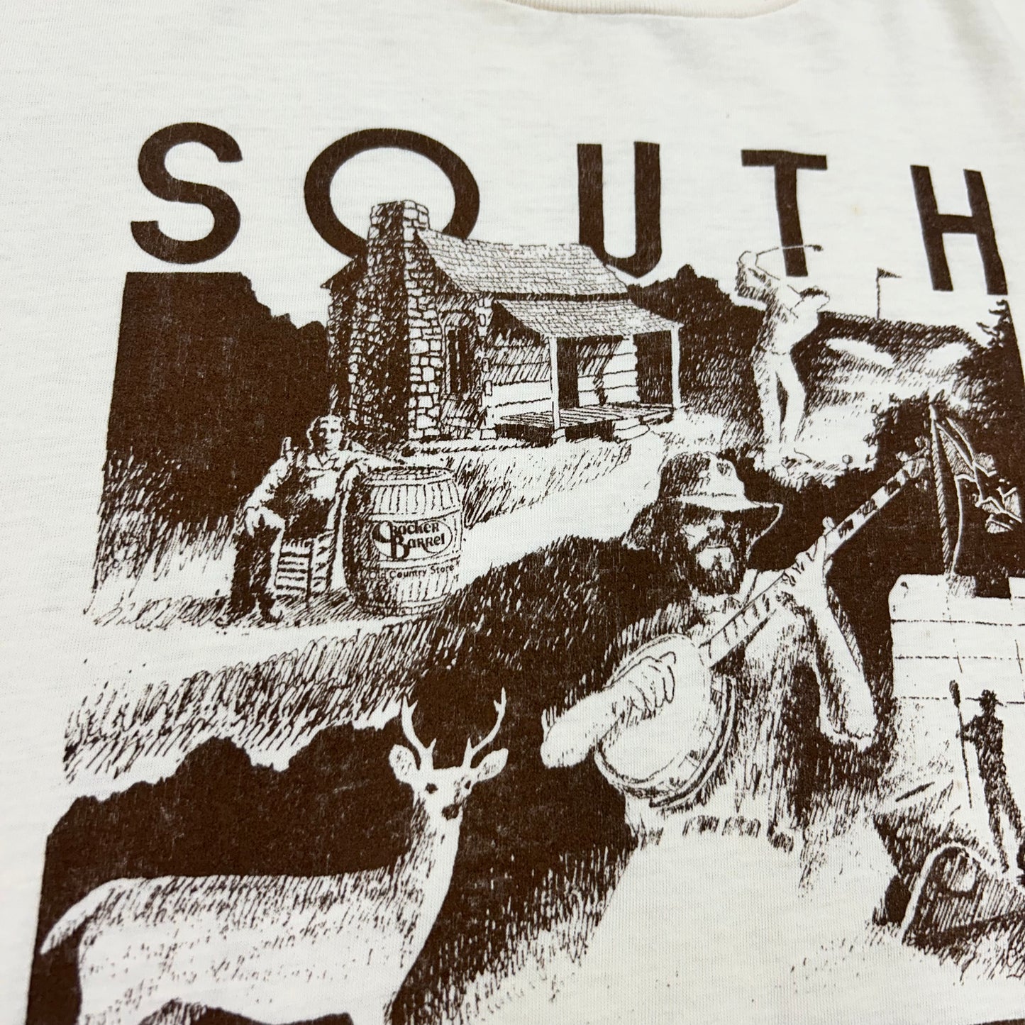 80’s Cracker Barrel South Carolina Tshirt Sz L