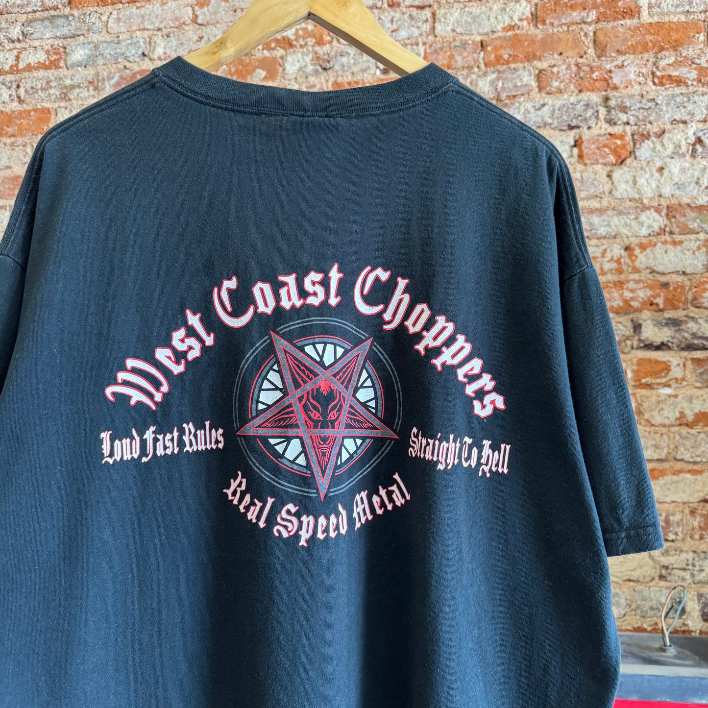 Vintage West Coast Choppers “Straight to Hell” T-Shirt XL