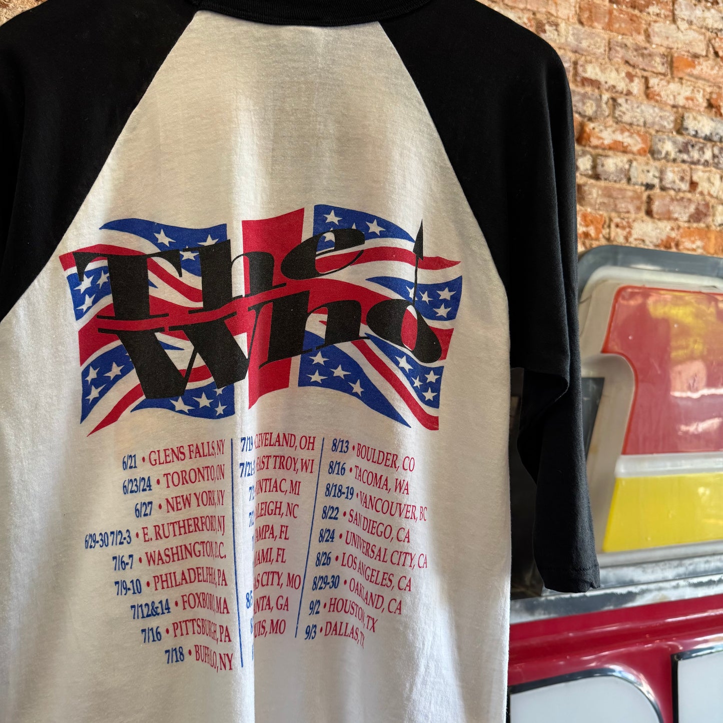 1989 The Who “25th Anniversary” Tour T-Shirt L