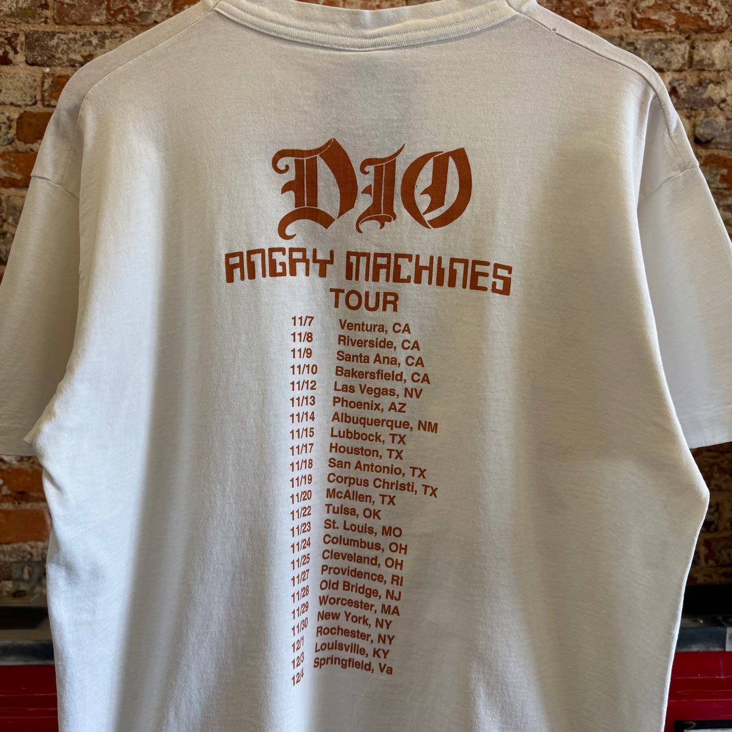 1990s DIO “Angry Machines” Tour T-Shirt L