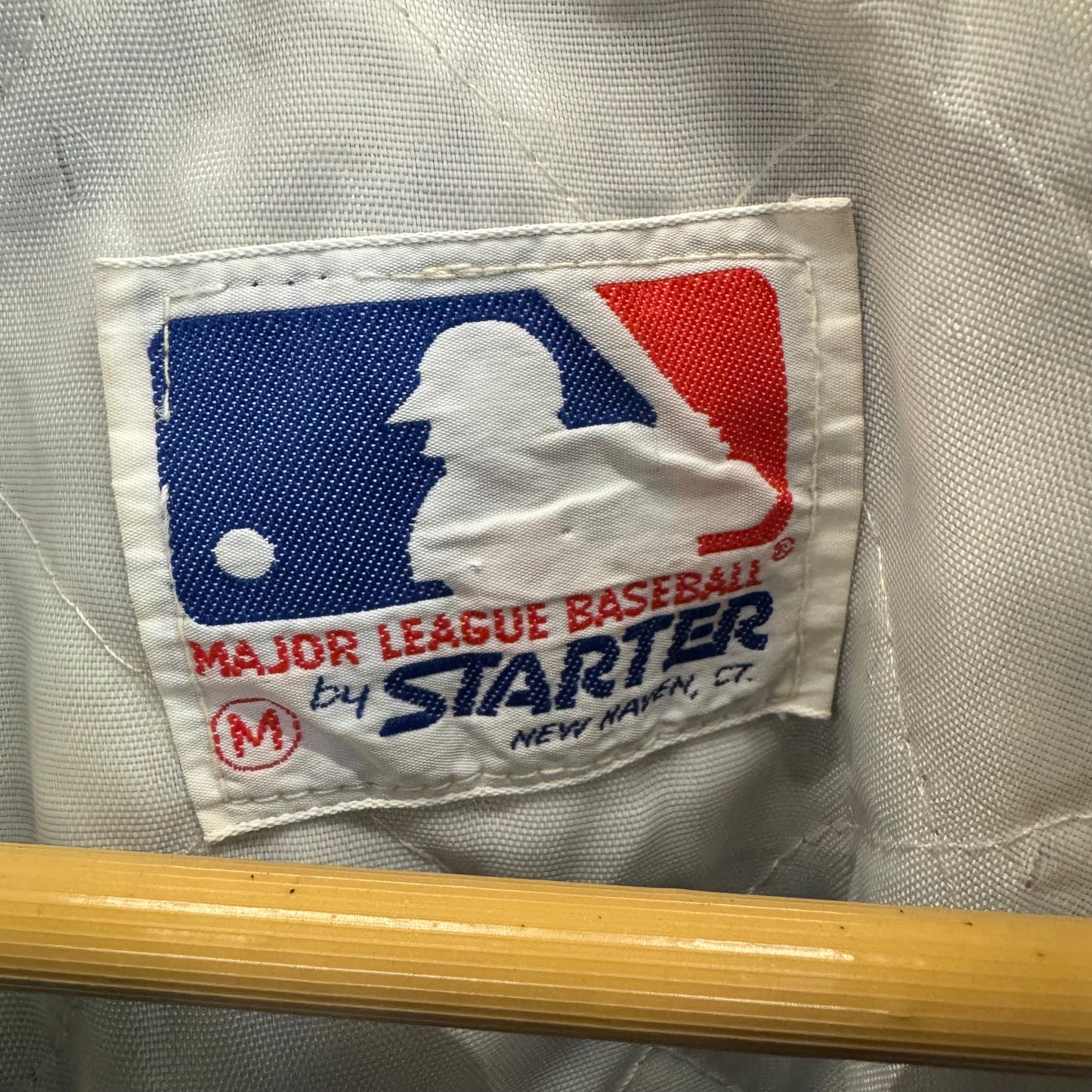 80s New York Yankees Satin Bomber Jacket M
