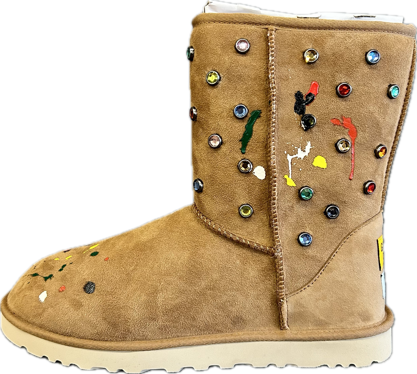 UGG x Gallery Dept Classic Short Chestnut Suede Boot - Sz 11M