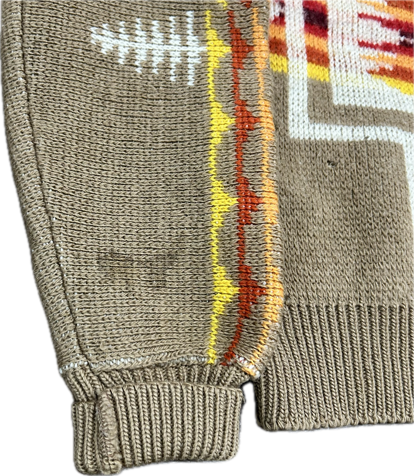 60’s / 70’s Pendleton Beaver State Print Wool Sweater Sz S