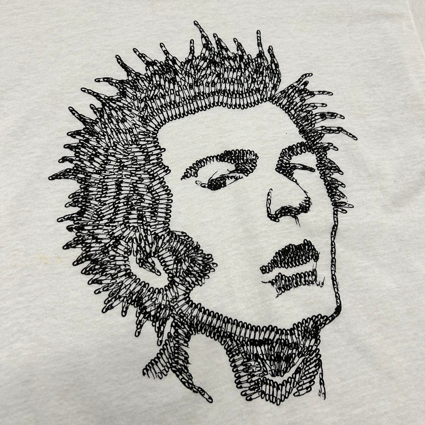 80’s Sid Vicious Safety Pin Tshirt Sz XL