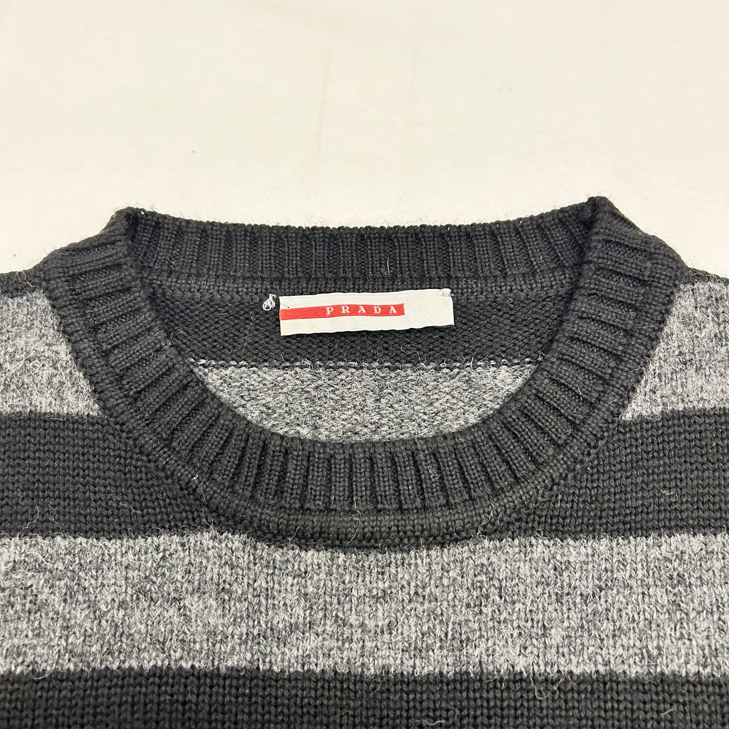 2006 Prada Striped Wool Sweater Sz 50(M/L)