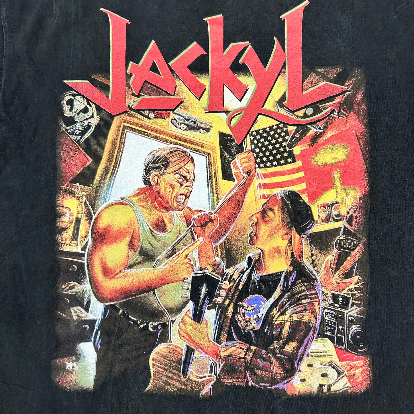 1994 Jackyl ‘Push Comes To Shove’ Tshirt Sz XL