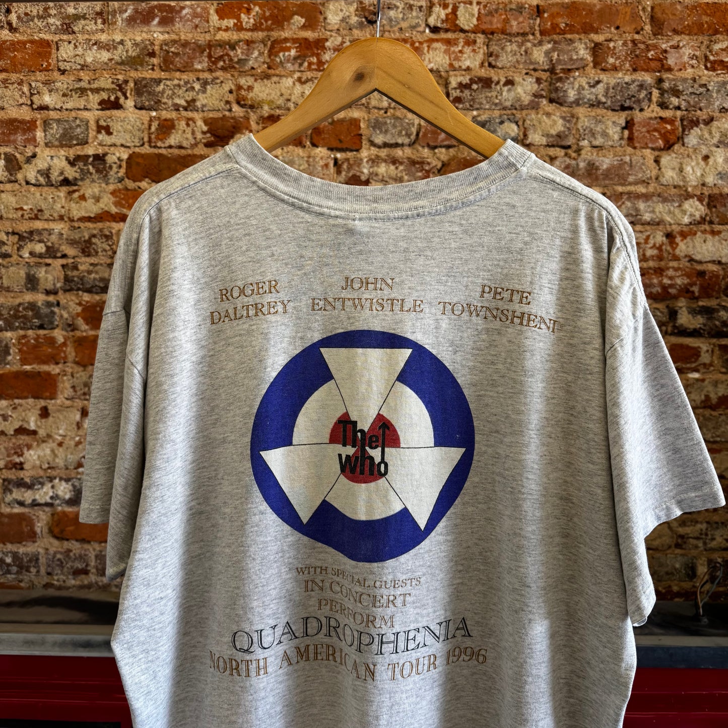 1996 The Who "Quadrophenia" North American tour T-Shirt