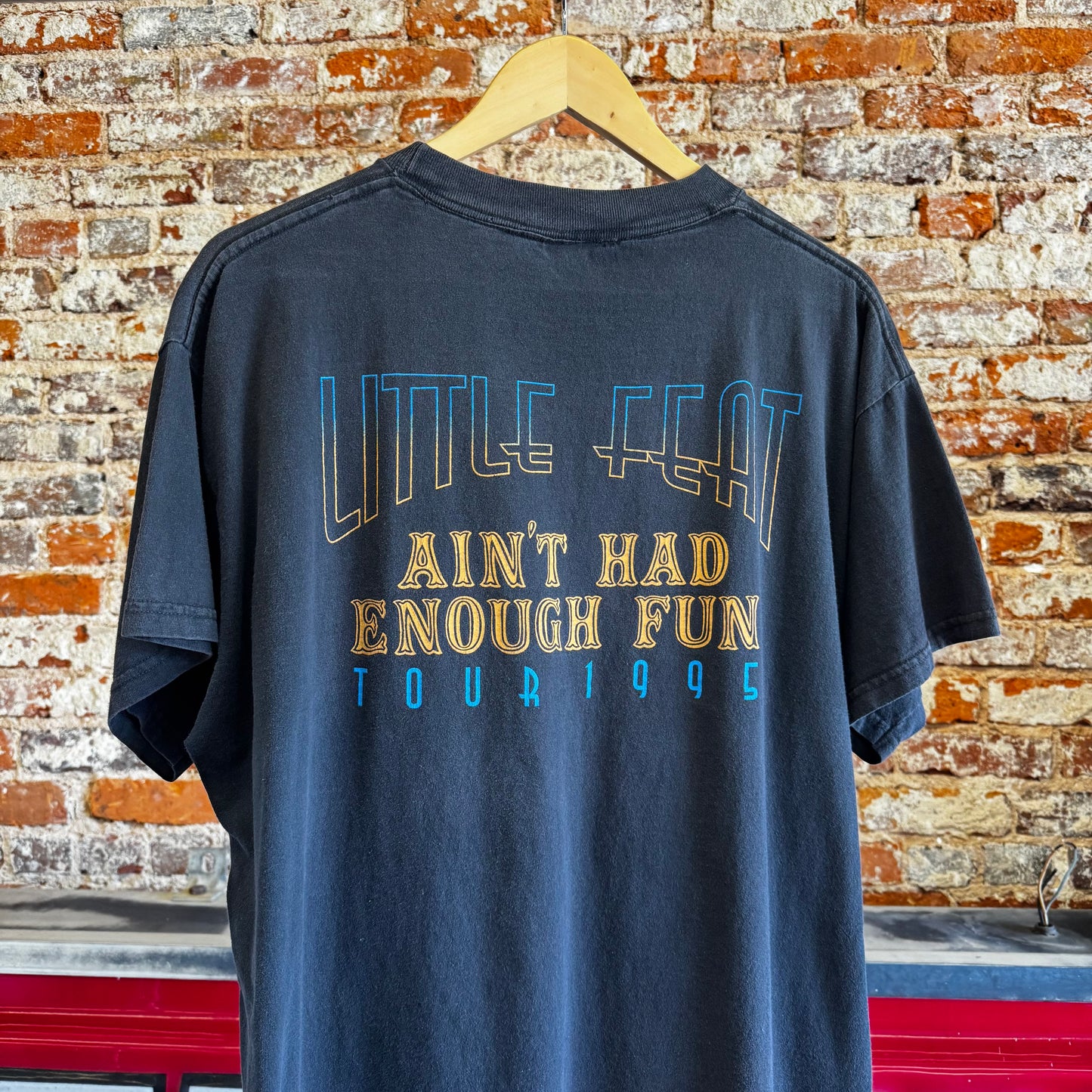 1995 Little Feat “Ain’t Had Enough Fun” Tour T-Shirt XL