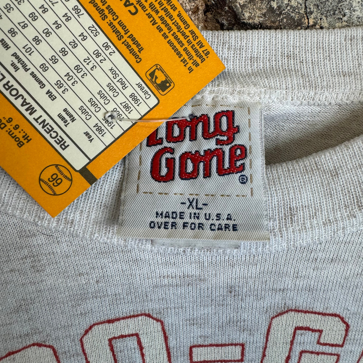 90s White Sox AOP 3/4 Sleeve Jersey Shirt XL