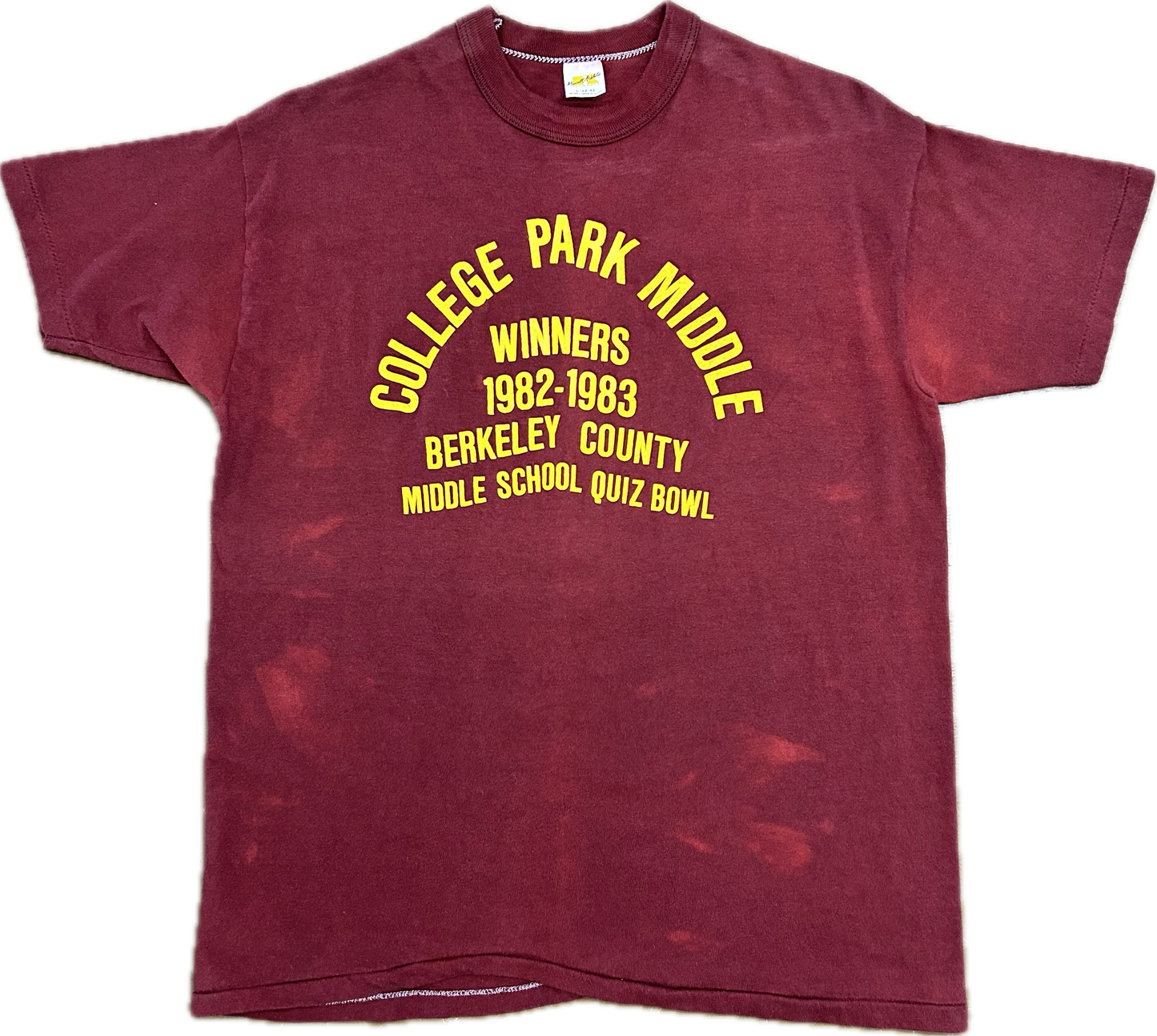 1982 Quiz Bowl Tshirt Sz L