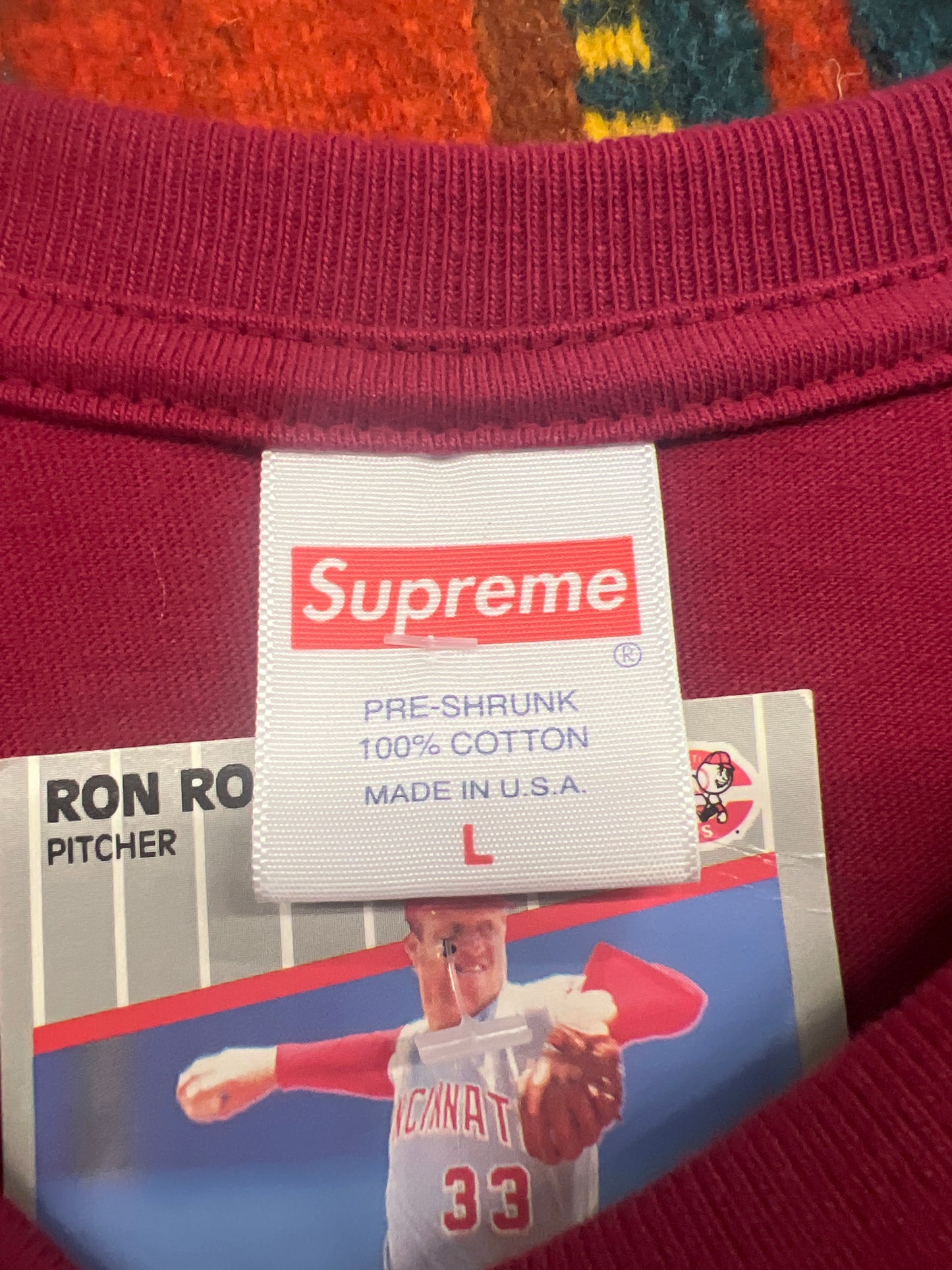 Supreme Toy Machine T Shirt Sz L