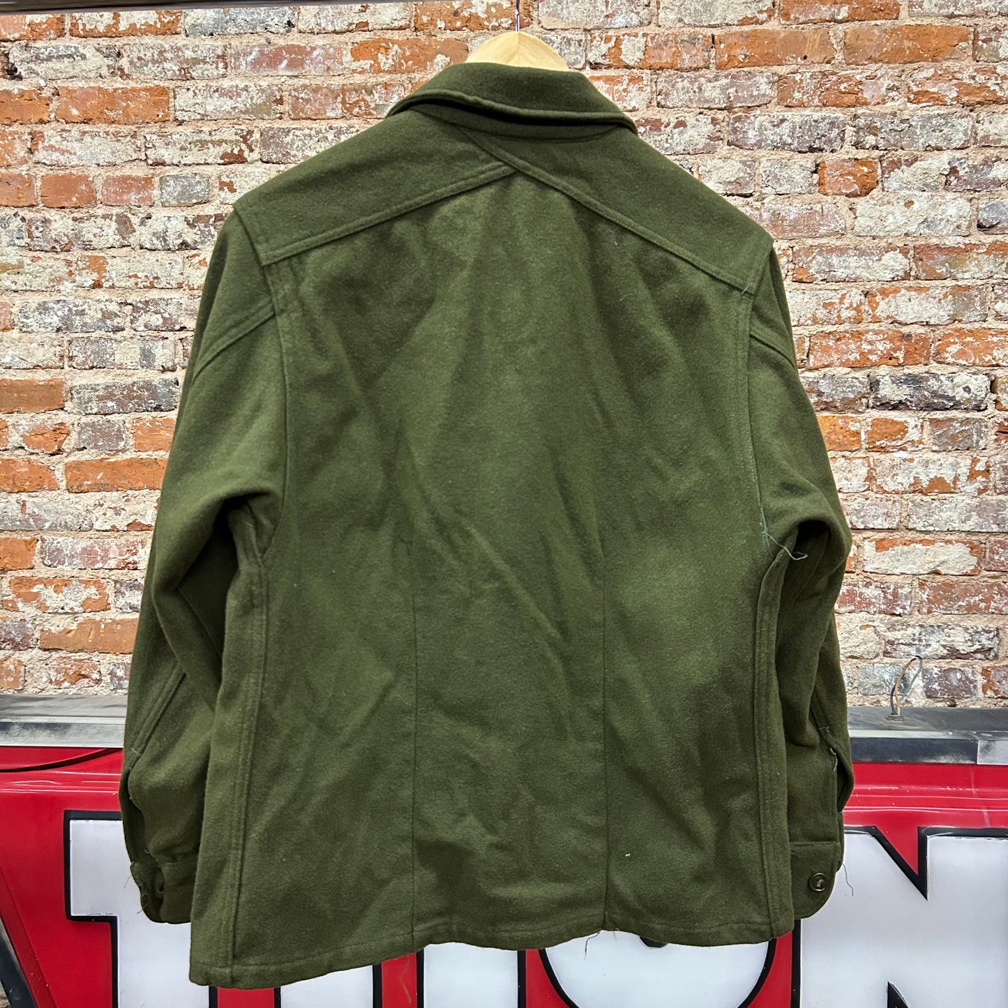1950s OG 108 Military Wool Shirt Size M