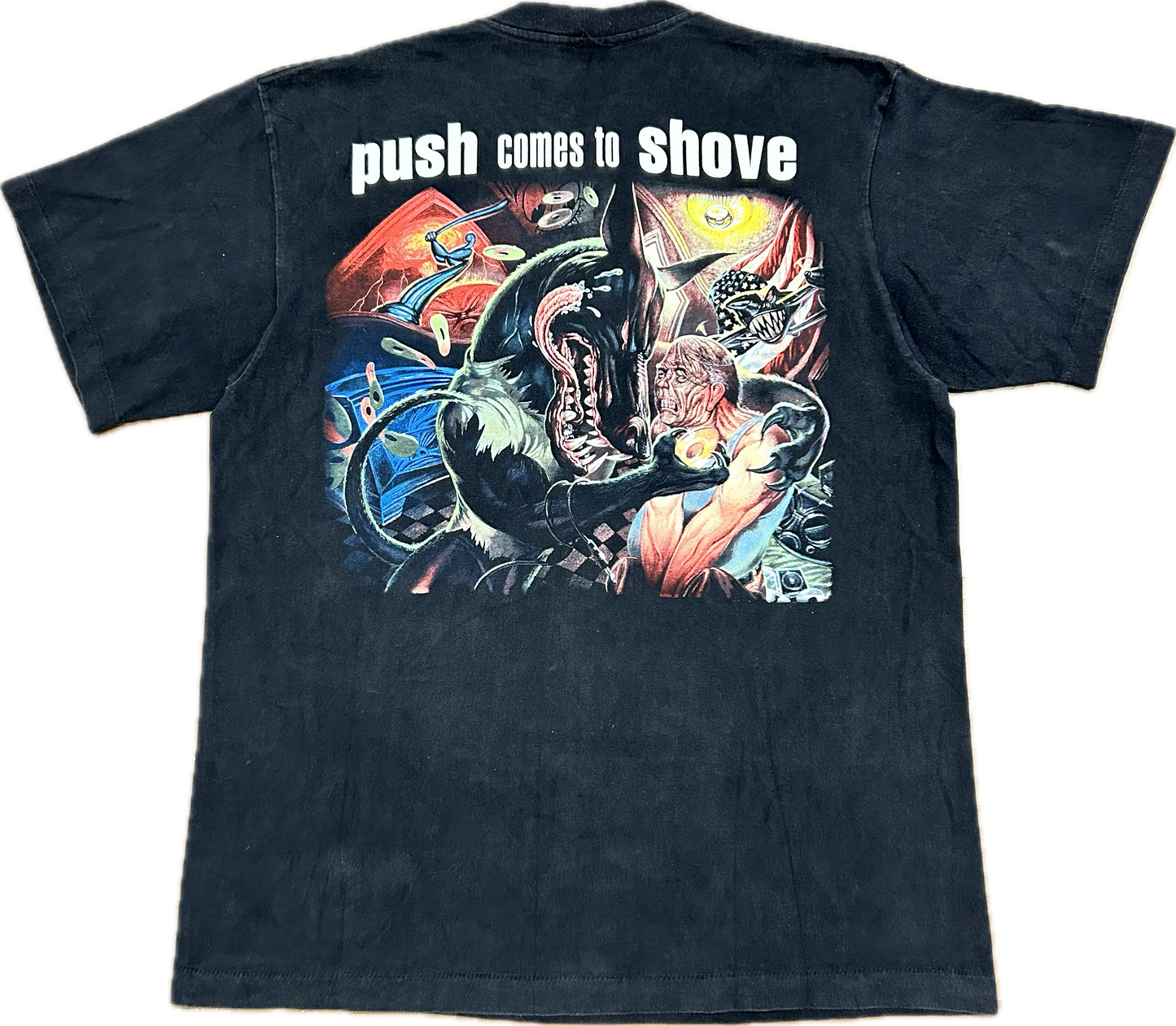 1994 Jackyl ‘Push Comes To Shove’ Tshirt Sz XL