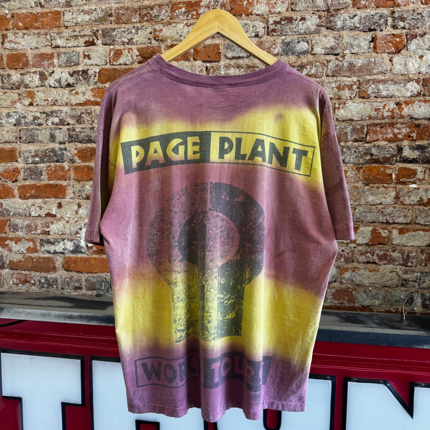 1995 Page Plant “World Tour” T-Shirt