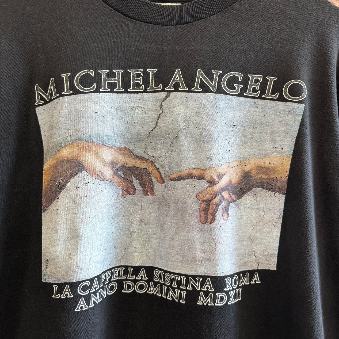 90s MichelAngelo Art T-Shirt XL