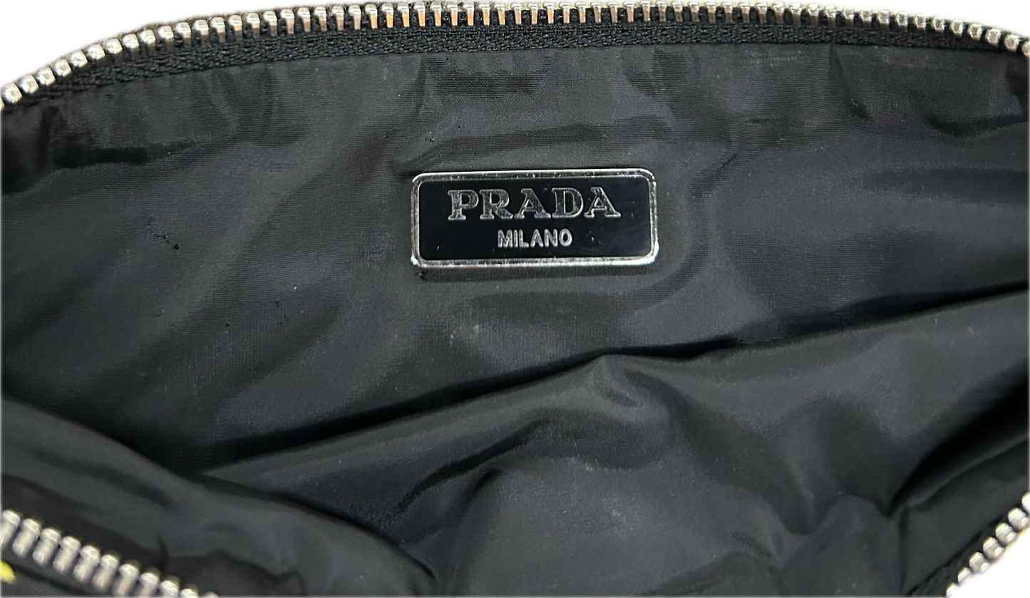 Prada Multicolor Tessuto Pouch