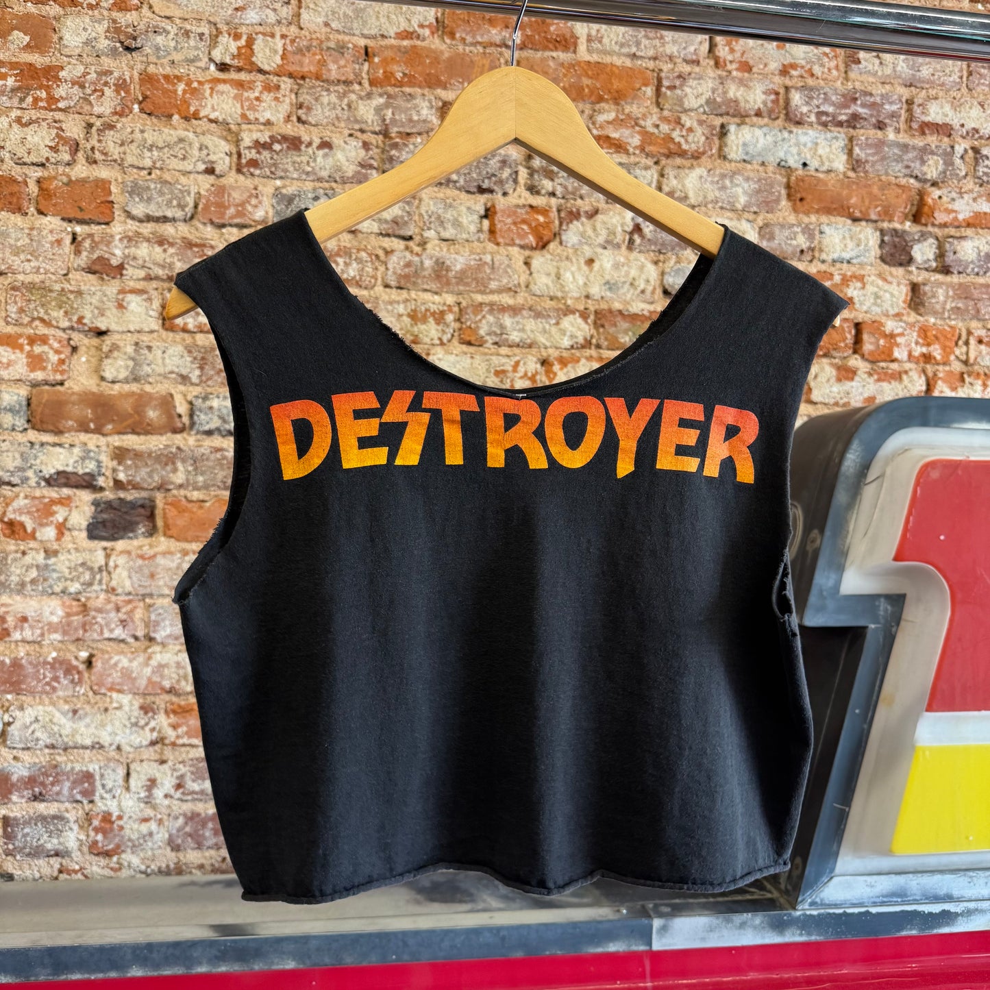 1991 KISS “Destroyer” Cut Off Shirt