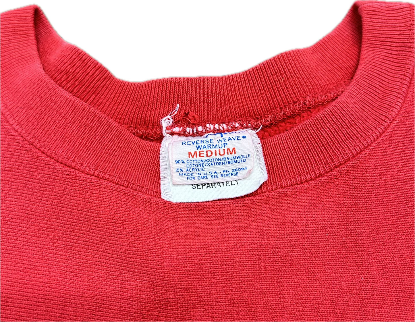 80’s Champion Reverse Weave UMass Crewneck Sz M