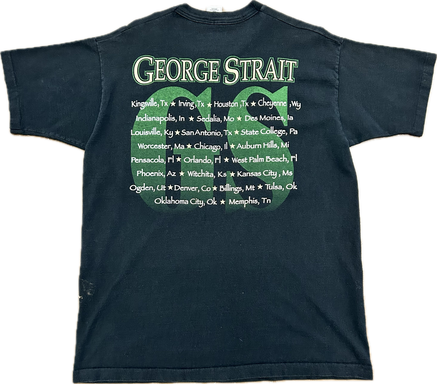 90’s George Strait Concert Tee Sz XL
