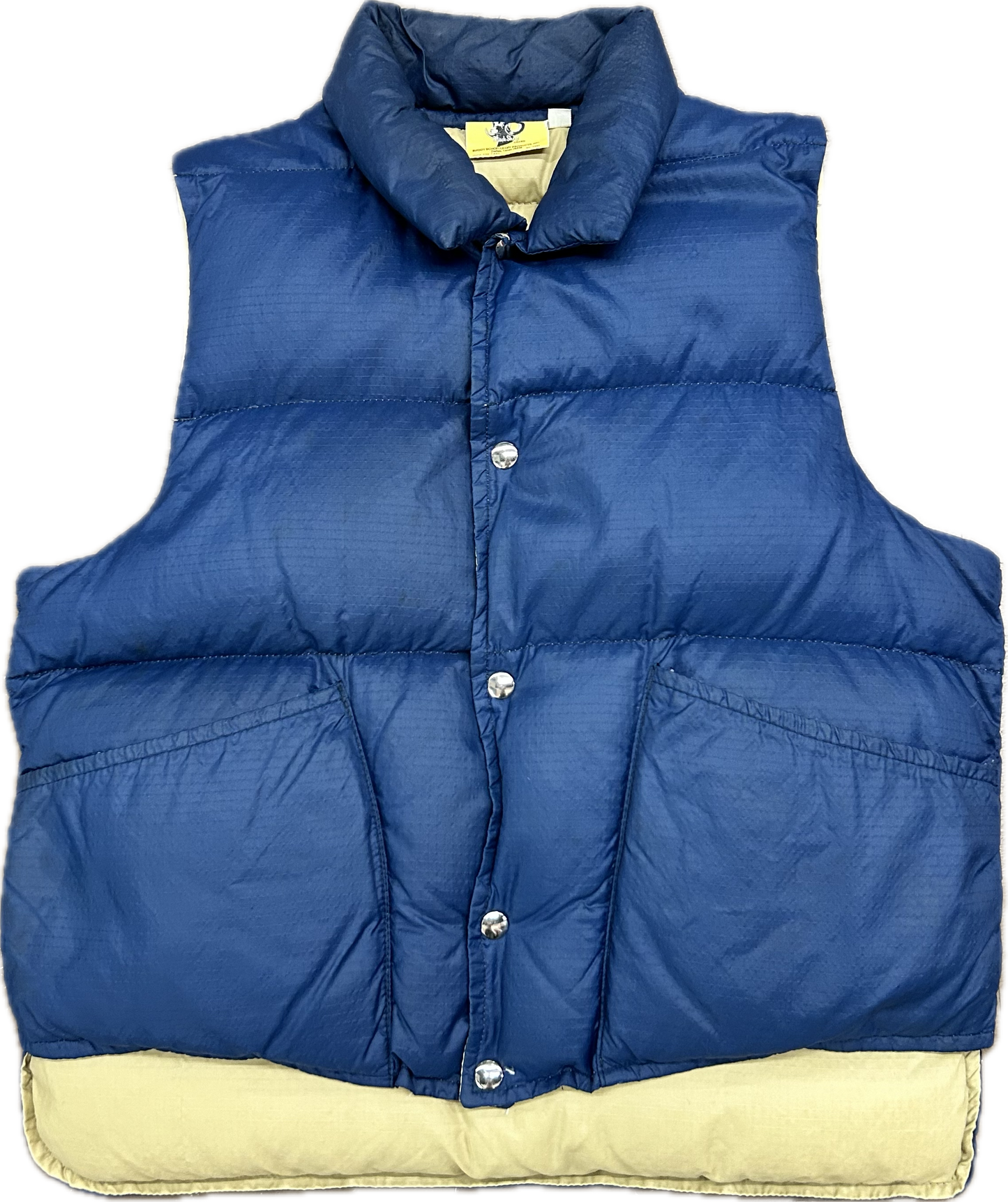 70’s Black Sheep Down Puffer Vest Sz M
