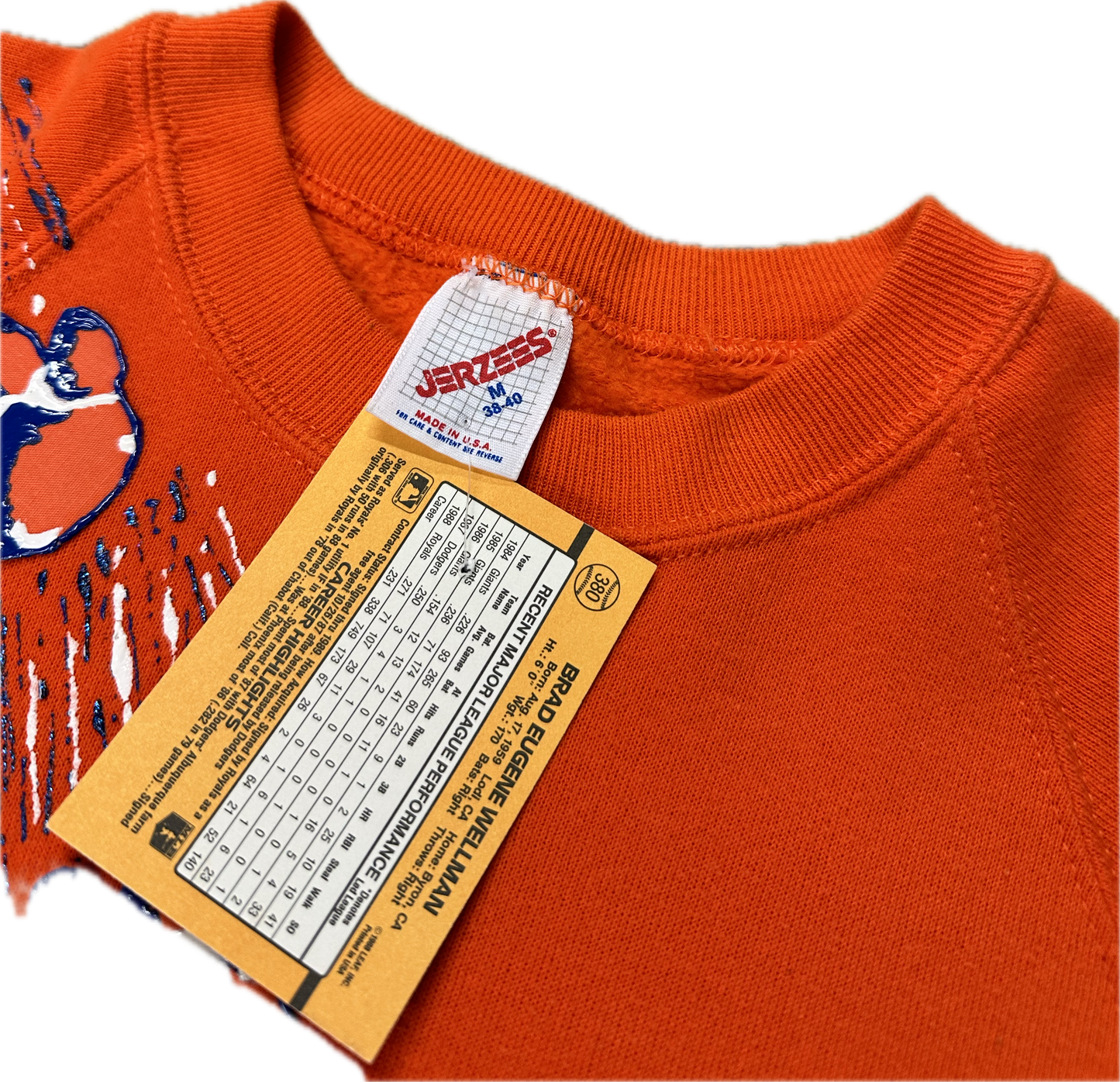 90’s Clemson Gel-Print Sweatshirt
