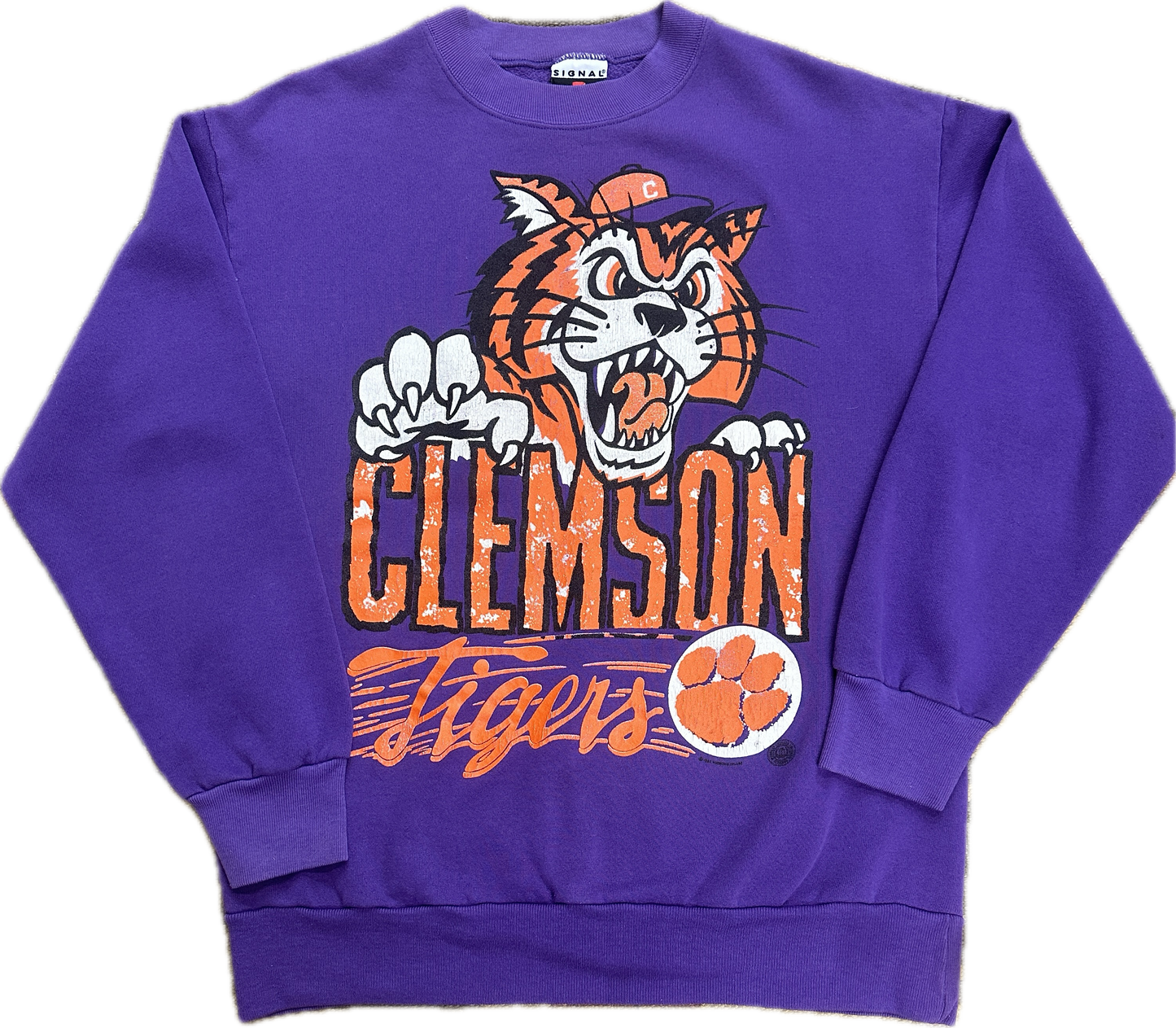 90’s Clemson Tiger sweater 