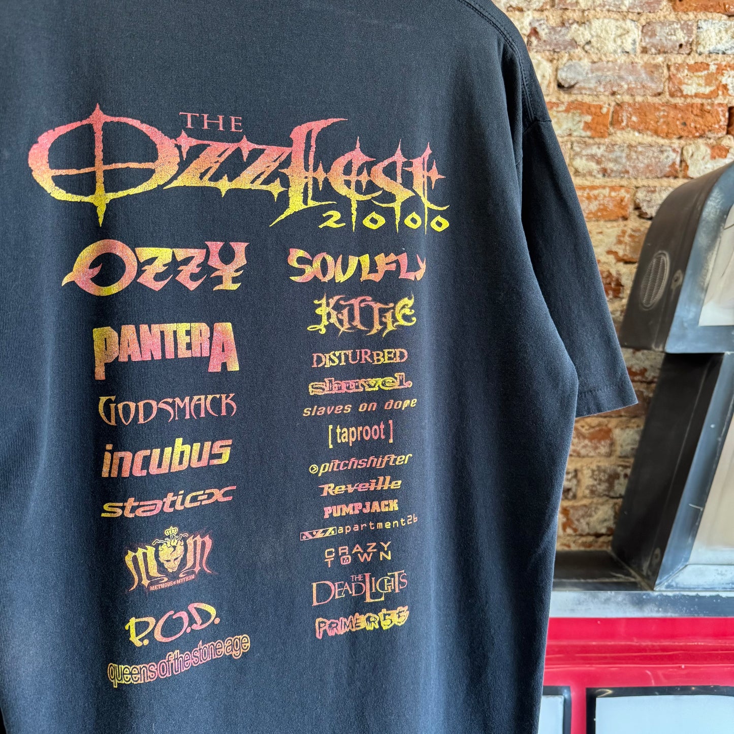 2000 The Ozzfest Music Festival T-Shirt L