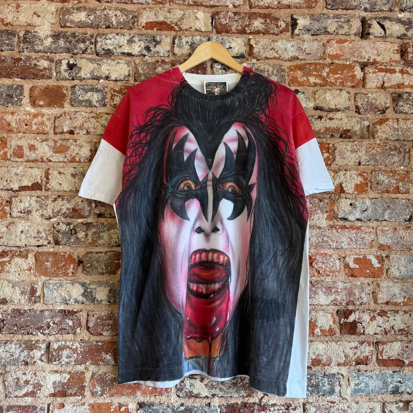 1998 Gene Simmons KISS Airbrushed T-Shirt XL