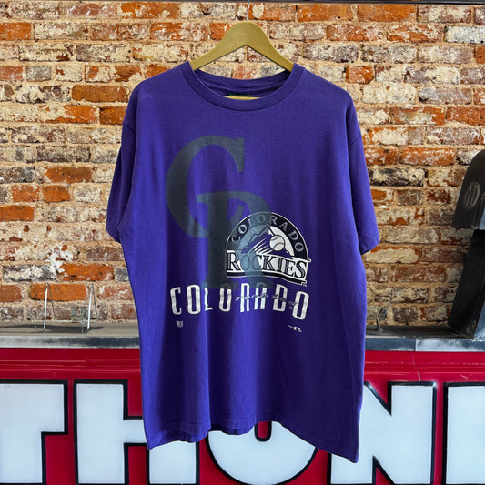90s Colorado Rockies T-Shirt XL