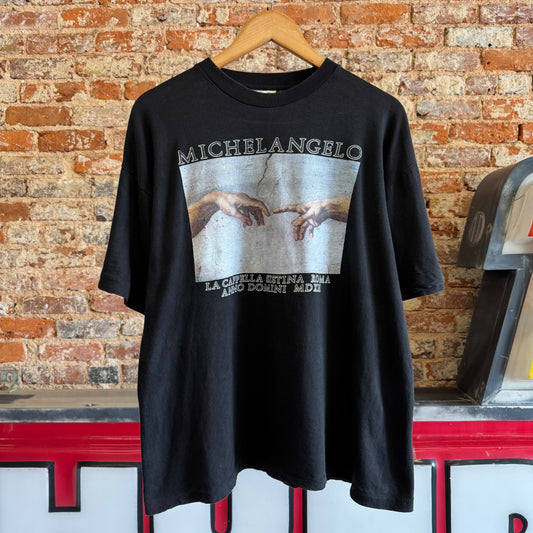 90s MichelAngelo Art T-Shirt XL