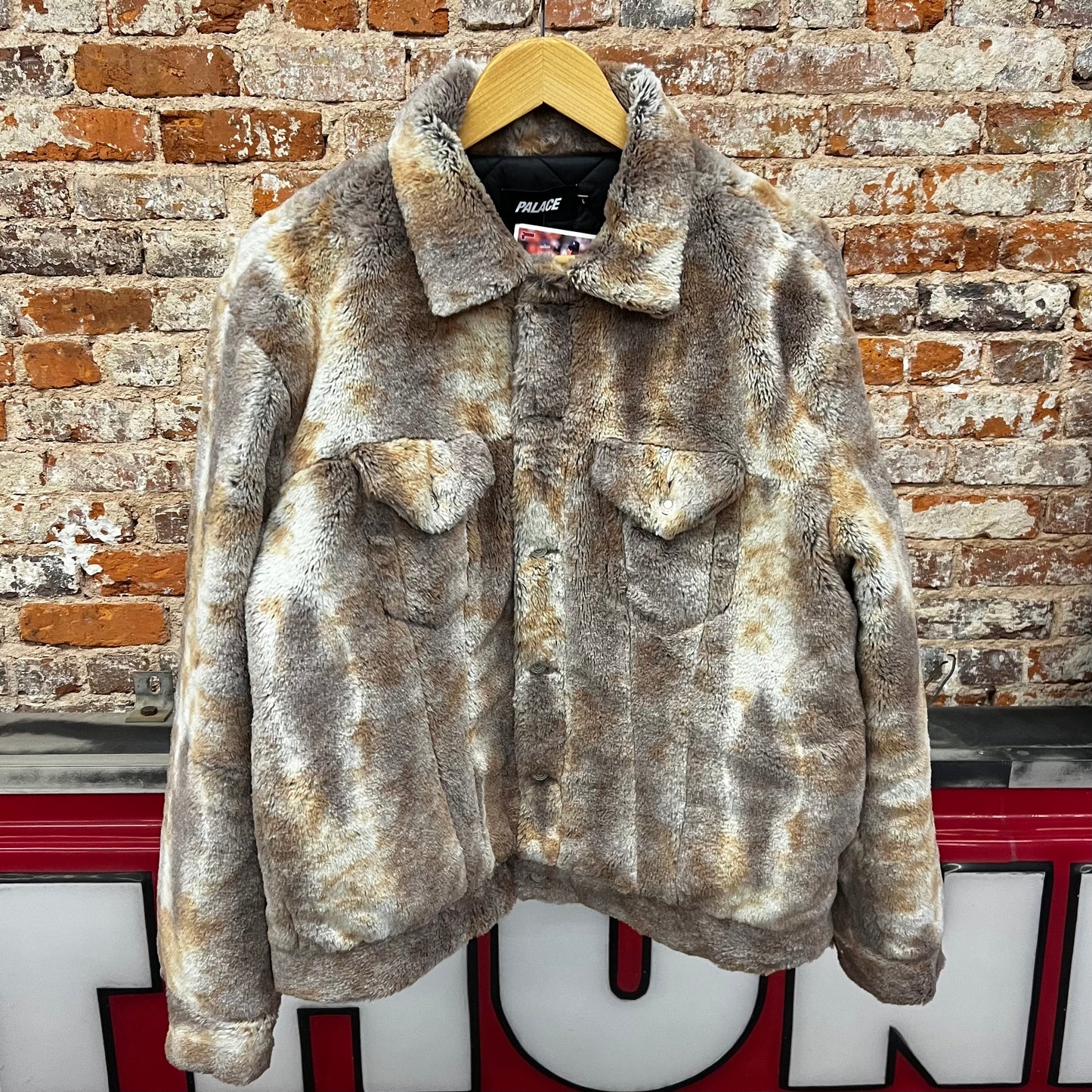 Palace Fur Trucker Jacket