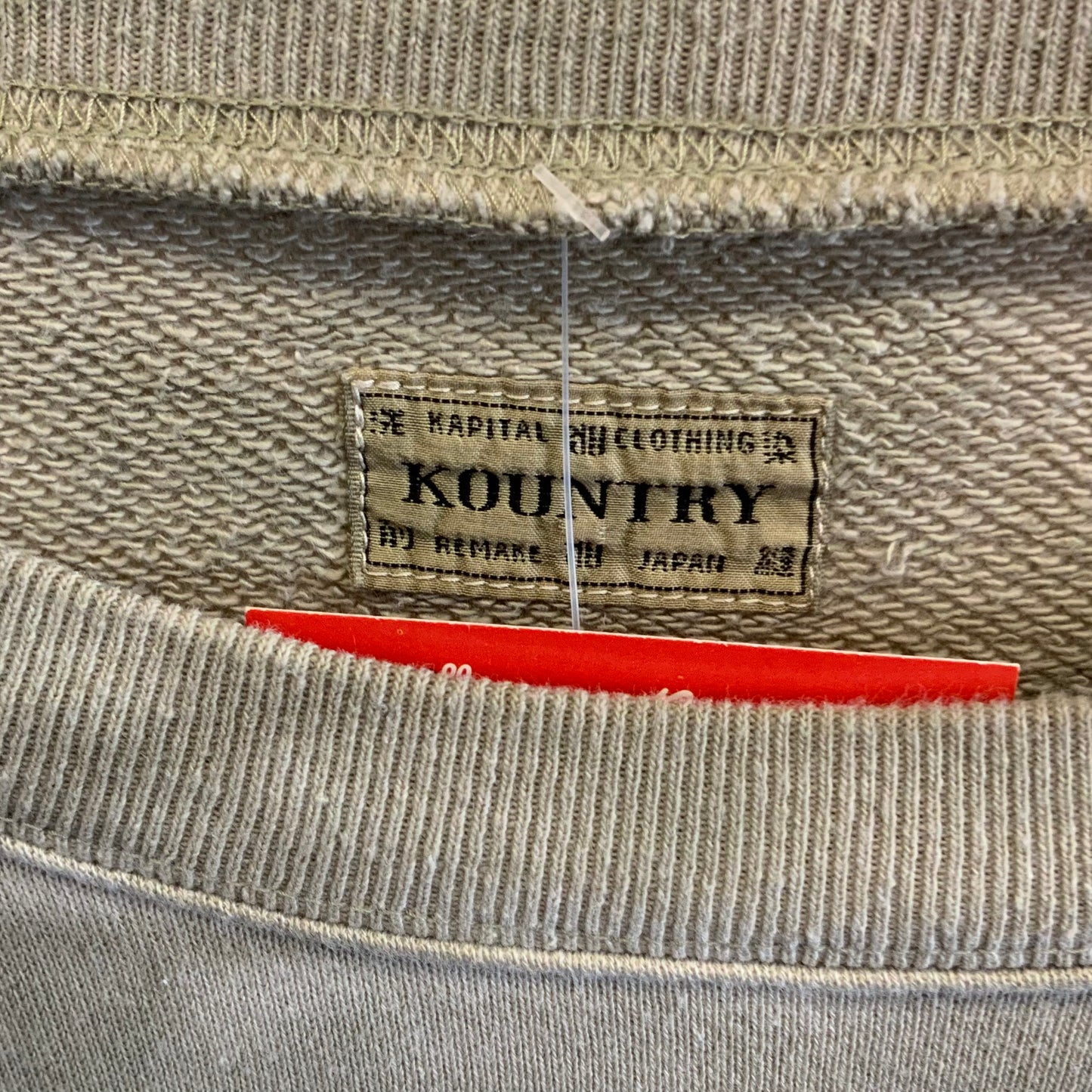 Kapital Kountry Tie Dye Smiley Crewneck Sz 5